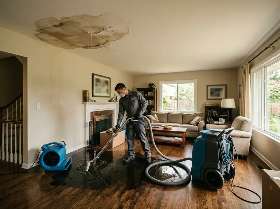 attic-pipe-burst-ceiling-drip-008 — frequently asked questions, Water Damage Restoration & Carpet Care in Pea Ridge, WV
